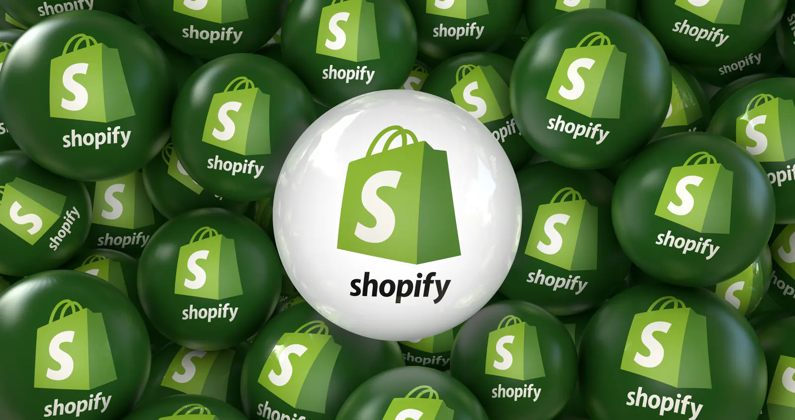 Shopify storefront symbols representing e-commerce search optimization